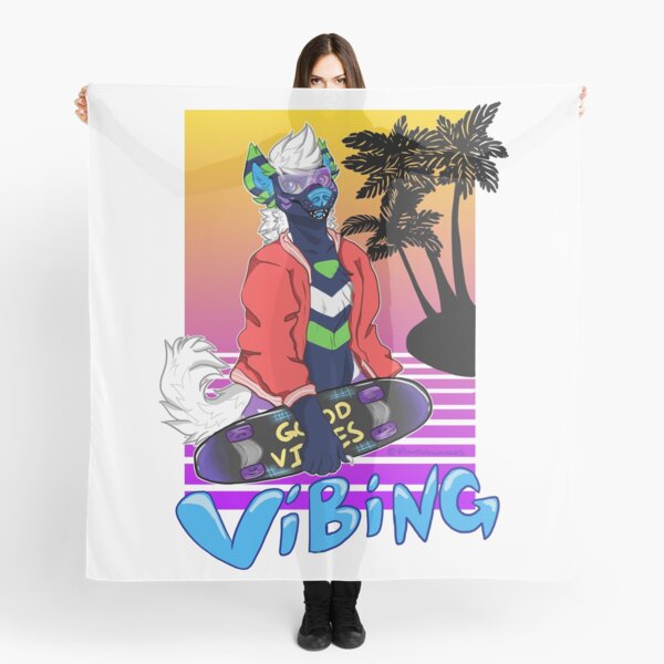 Vaporwave Vibing Scarf