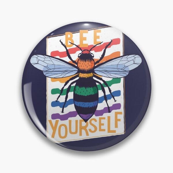 Item preview, Bee Yourself | LGBTQ Pride designed and sold by SLAG-Creative.