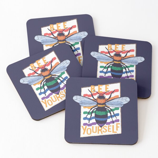 Item preview, Bee Yourself | LGBTQ Pride designed and sold by SLAG-Creative.