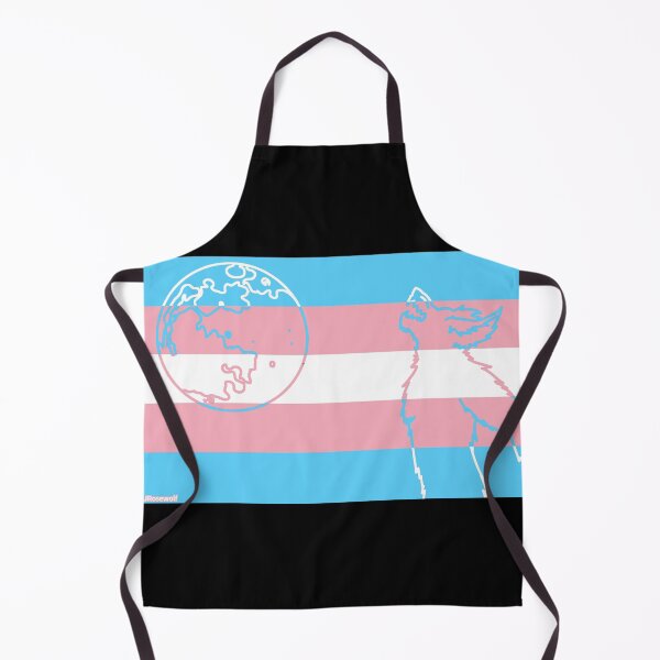 Artikelvorschau, Halloween Trans Flagge entworfen und verkauft von RosewolfArt.