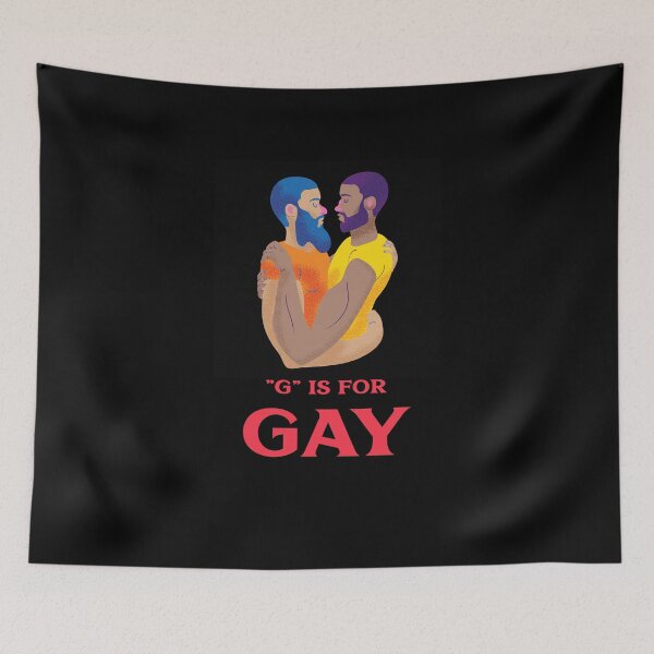 Item preview, G Is For Gay designed and sold by FreeUniqueEqaul.