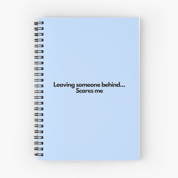Item preview, Leaving someone behind...Scares me designed and sold by simplysharon.