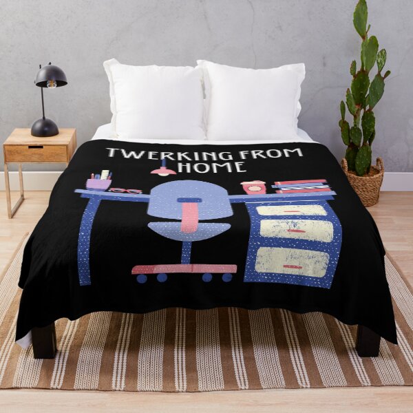 Item preview, Twerking/Working From Home Funny design designed and sold by SassyStore.