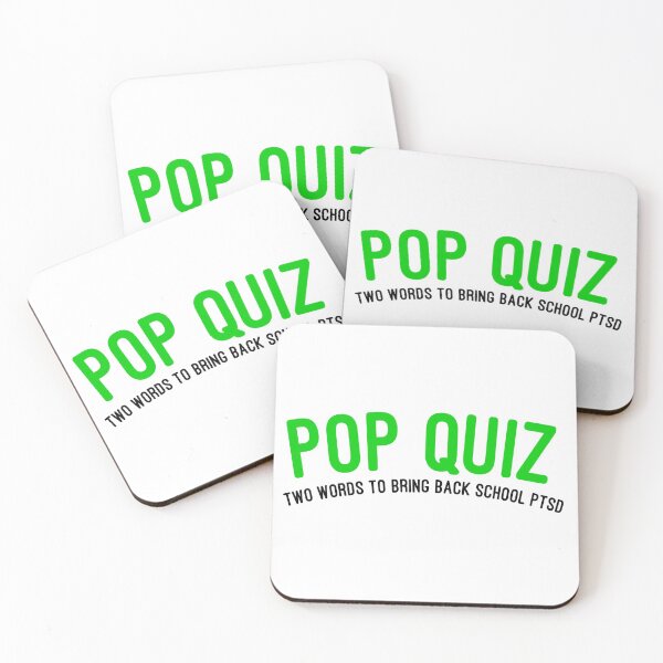 Item preview, Pop Quiz designed and sold by HilariousThings.