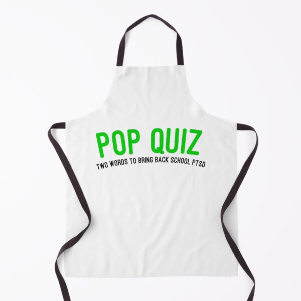 Item preview, Pop Quiz designed and sold by HilariousThings.