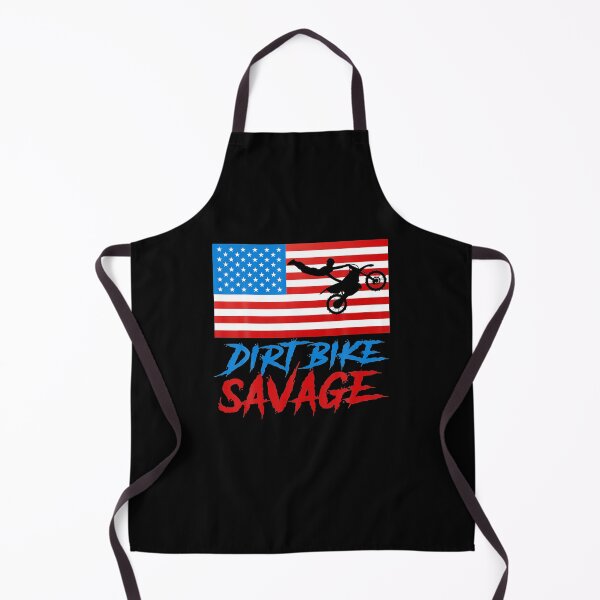 Item preview, USA Flag Dirt Bike Savage Motocross Rider Patriotic Racing designed and sold by RosaMapes.