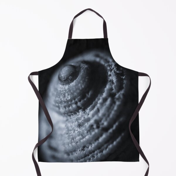 Item preview, Dark Spiral Snail Shell in Black and White designed and sold by gphotobox.