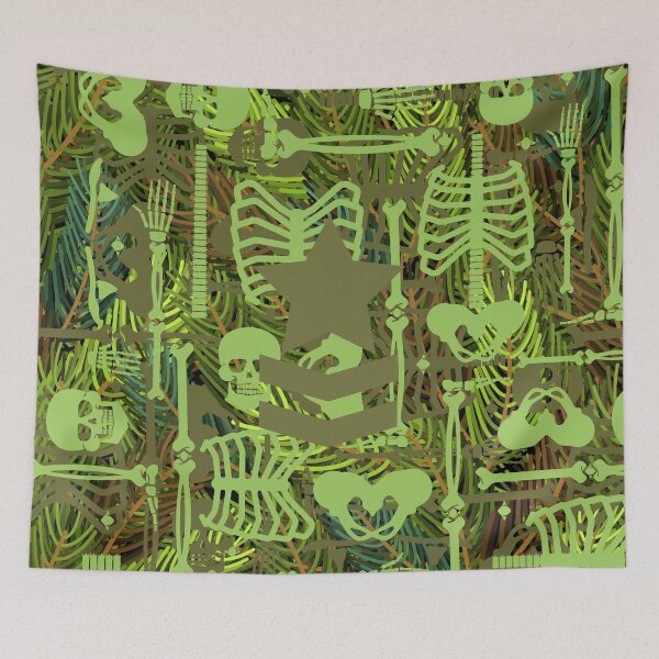 Item preview, Camo Skeleton designed and sold by Rumrabbit82.