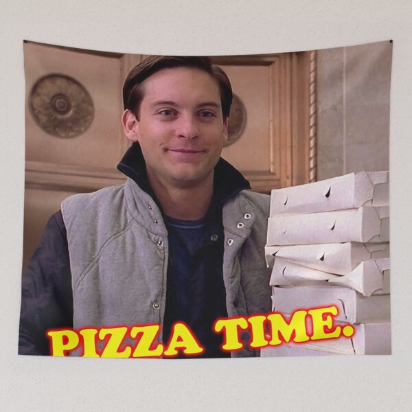 Item preview, pizza time lazzy designed and sold by Erinwrise21.