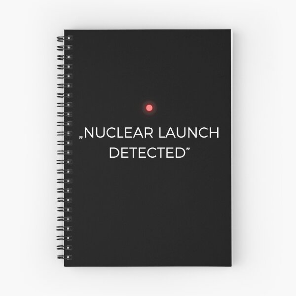 Item preview, Nuclear Launch Detected - Terran Quote designed and sold by ubaDesigns.