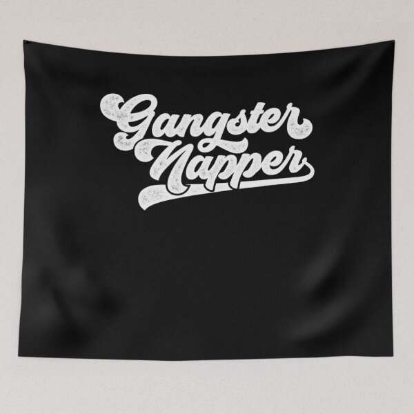 Item preview, Gangsta Gangster Napper - Napping Sleep Pajamas, Gray designed and sold by RosaMapes.