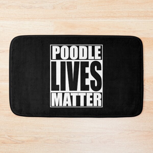 Item preview, Funny Poodle Lives Matter BLM designed and sold by RosaMapes.