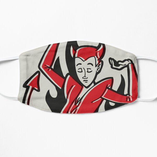 The Flames of Jacketness Flat Mask