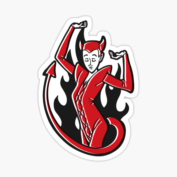 The Flames of Jacketness Sticker