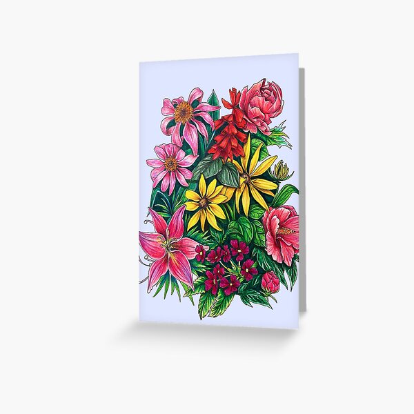 Item preview, Garden Collage designed and sold by JessBrennanArt.