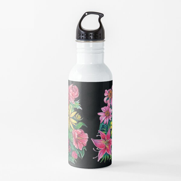 Garden Collage Water Bottle