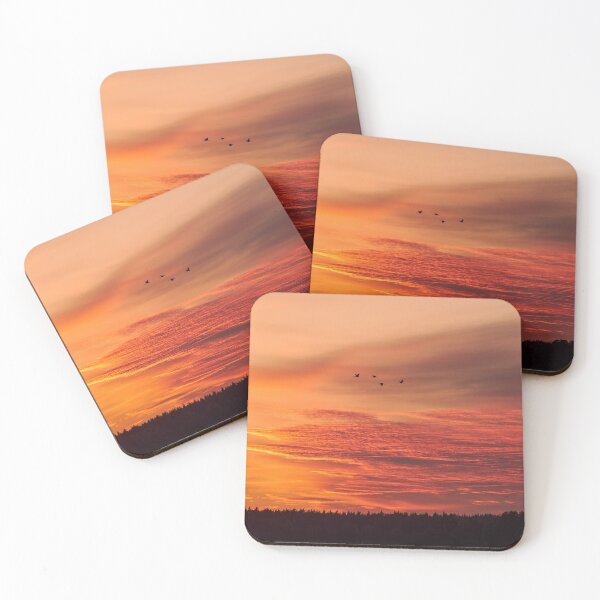 Item preview, Breaking the clouds. Evening of the cranes designed and sold by Jouko Lehto Photography.