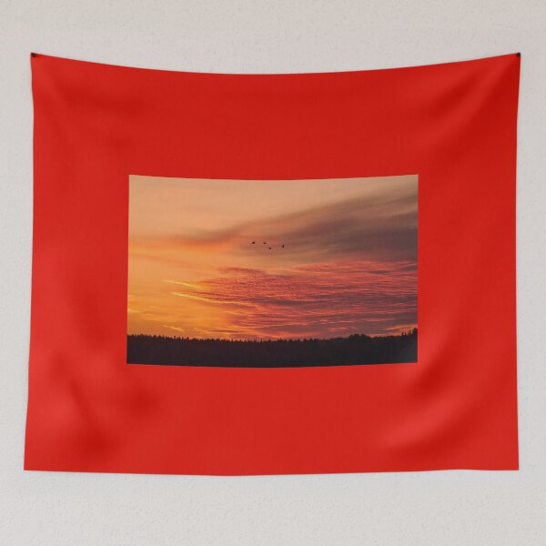 Item preview, Breaking the clouds. Evening of the cranes designed and sold by Jouko Lehto Photography.