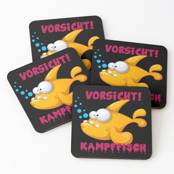 Item preview, funny fish, fighting fish, funny gift idea designed and sold by ThommyBLN.