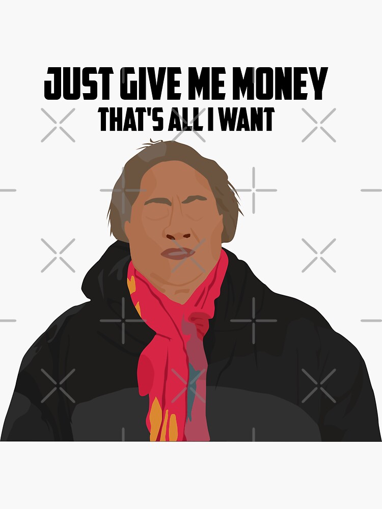 "90 Day Fiance Asuelu's Mom Just Give Me Money" Sticker for Sale by xheykelseyyy Redbubble