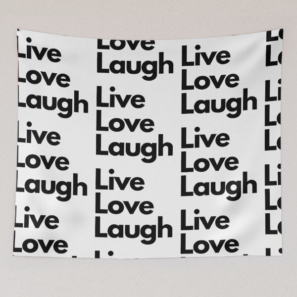 Item preview, Live Love Laugh Phrase designed and sold by RoJor.