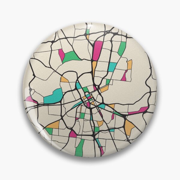 Item preview, Nashville, Tennessee Street Map designed and sold by A Deniz Akerman.