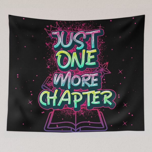 Item preview, Just One More Chapter Funny Tee designed and sold by kenadams403.