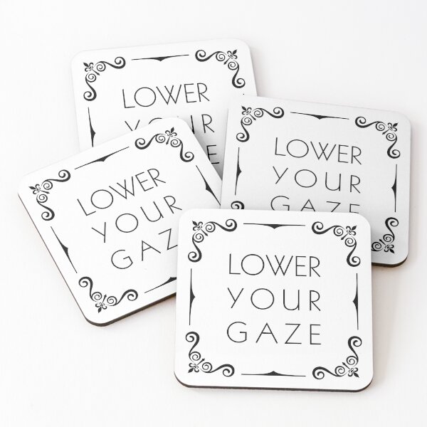 Item preview, Lower Your Gaze designed and sold by Luv-It.