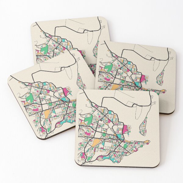 Item preview, Newcastle, Australia Street Map designed and sold by A Deniz Akerman.