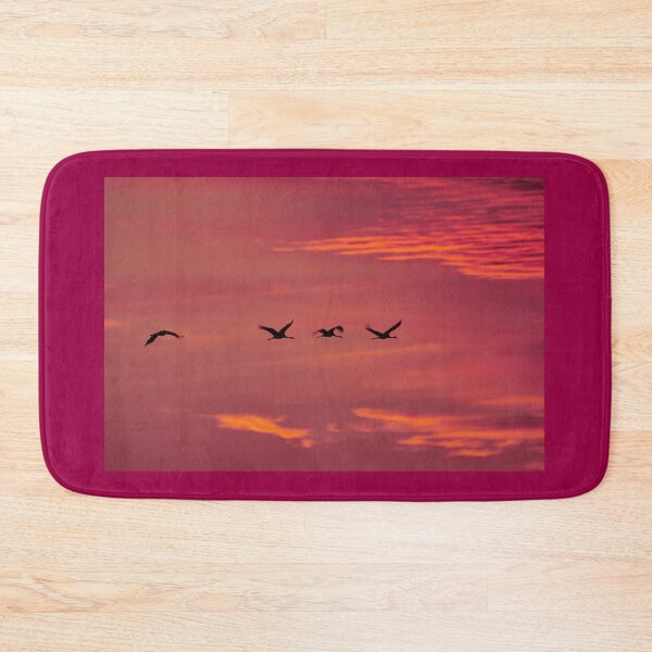 Item preview, All purple. Evening of the cranes designed and sold by Jouko Lehto Photography.
