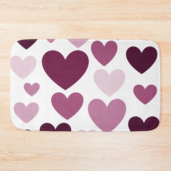 Item preview, Magenta Love Hearts (Varied) designed and sold by shahramroj.