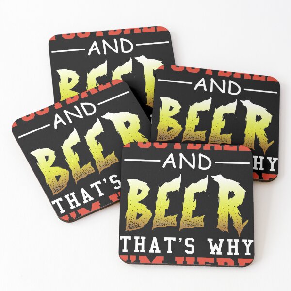 Artikelvorschau, Fußball und Bier Deshalb bin ich hier Geschenk, Game Day Geschenk Design entworfen und verkauft von Lisbob.
