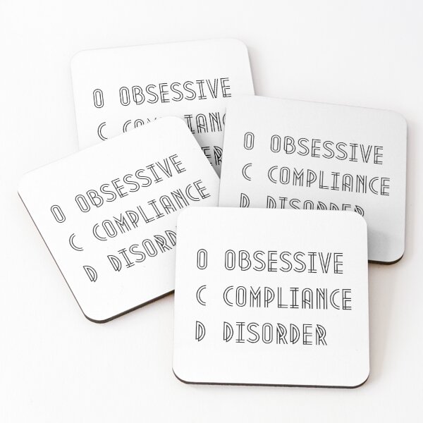 Item preview, OCD (Obsessive, Compliance, Disorder) designed and sold by ComplianceMemes.