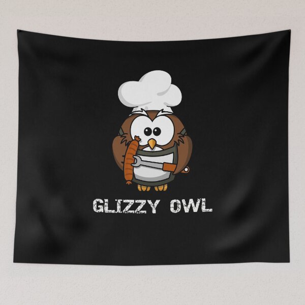Item preview, Glizzy Gobbler Owl designed and sold by Wanderers'  Arcadia.