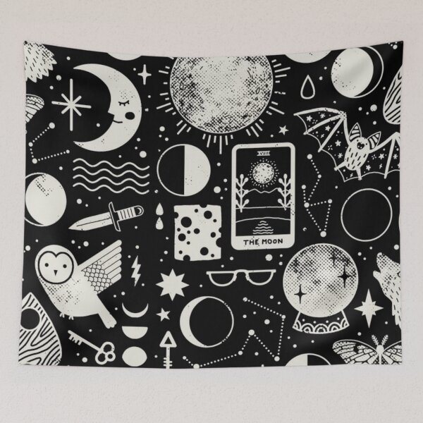 Item preview, Lunar Pattern  designed and sold by hillarymoore06.