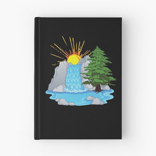 Item preview, Waterfall Sunrise  designed and sold by GleamingGiant.