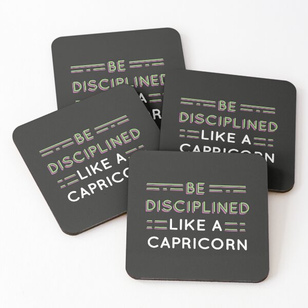 Item preview, Be disciplined like a Capricorn designed and sold by Cat-designs.