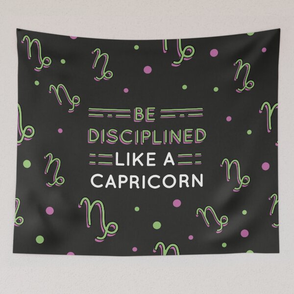 Item preview, Be disciplined like a Capricorn designed and sold by Cat-designs.