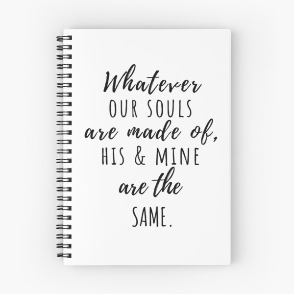 Item preview, Whatever our souls are made of | After Hessa Quote White Variant 2 designed and sold by BloompodDesigns.