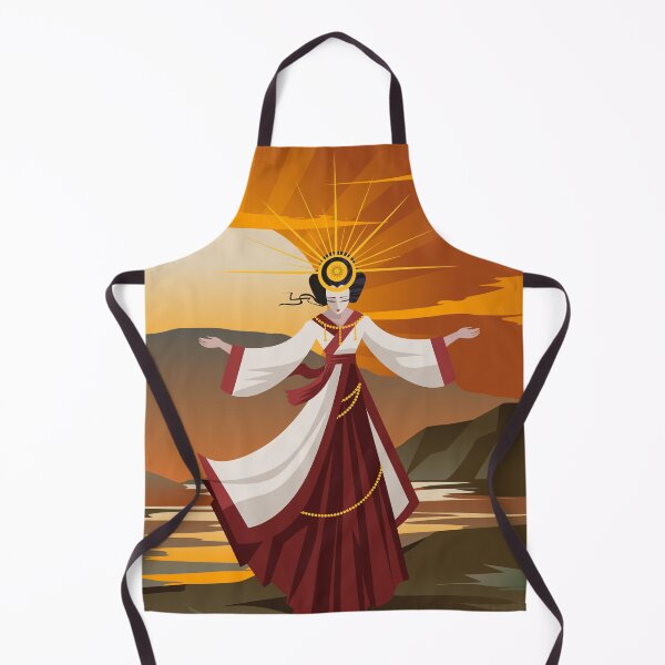 Item preview, amaterasu Shinto sun mythology goddess designed and sold by matintheworld ( delcarmat ).
