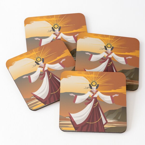 Item preview, amaterasu Shinto sun mythology goddess designed and sold by matintheworld ( delcarmat ).