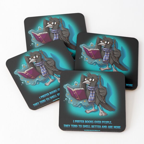 Item preview, Reading Raven designed and sold by Gameandgeek.