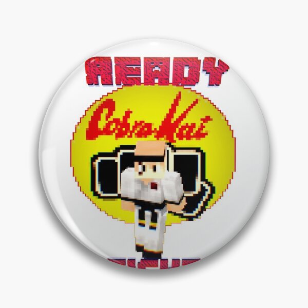Item preview, Cobra Kai Ready Fight Johnny Lawrence sticker pack designed and sold by MinecraftMania.