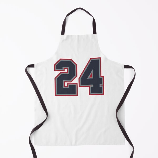 Item preview, 24 Navy Grey Red Sports Number Twenty-Four designed and sold by HelloFromAja.