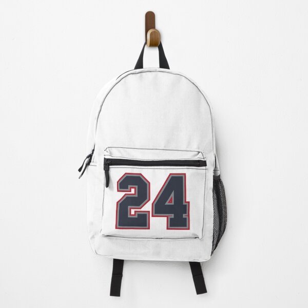 Item preview, 24 Navy Grey Red Sports Number Twenty-Four designed and sold by HelloFromAja.