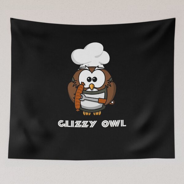 Item preview, Glizzy Gobbler Owl designed and sold by Wanderers'  Arcadia.