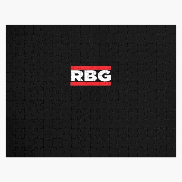 RBG Ruth Bader Ginsburg Old School Rap Short Sleev Jigsaw Puzzle