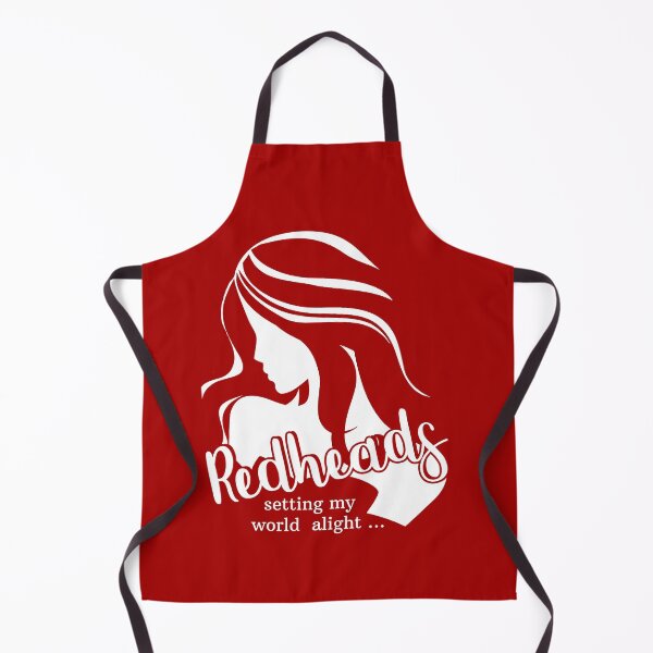 Item preview, Redheads Setting My World Alight Red Hair Ginger Girl designed and sold by TopTeeShop.