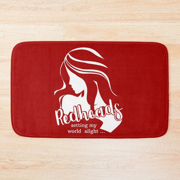 Item preview, Redheads Setting My World Alight Red Hair Ginger Girl designed and sold by TopTeeShop.