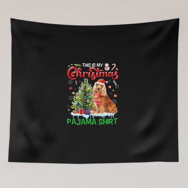 Item preview, Cocker Spaniel Dog This's My Christmas Santa Hat designed and sold by DoreskyDavid.